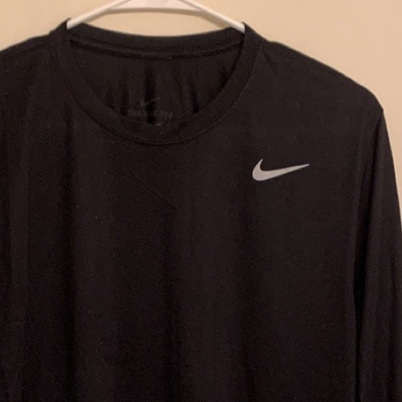 Nike Dri-Fit Mens Black Shirt - Picture 5 of 9